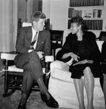 KENNEDY MEETS WITH WILMA RUDOLPH
